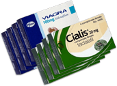 Viagra og Cialis pillenbox